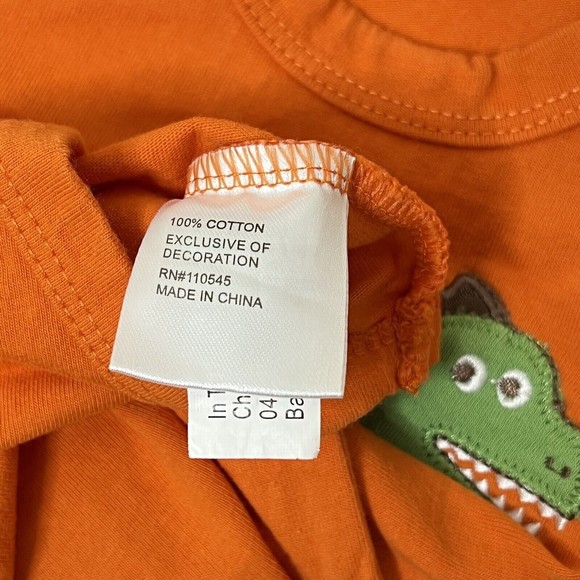 Halo & Cre8ions Tee One Piece 0-6M Snap Closure Long Dinosaur Polka Dot Lot Of 2 - Picture 7 of 9